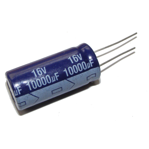 Elektrolytický kondenzátor 10000uF 16V 16x35mm