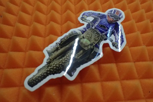 NÁLEPKA KINI MOTOCROSS DAKAR ENDURO 7,2 x 13,7 cm