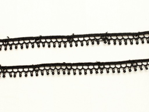 20 LACE guipure stuha 15mm 1M čierna