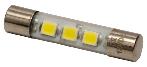 AXIAL TUBE LED ŽIAROVKA 31mm biela 12V trubica