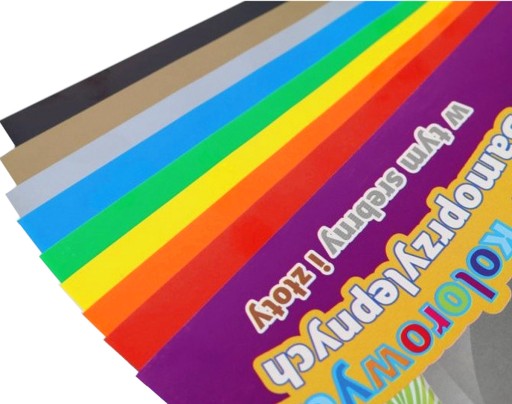 KNIHA FAREBNÉHO SAMOLEPIACIEHO PAPIERA A4-5312