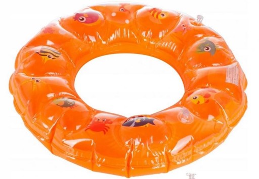 NAFUKOVACIE KOLESO NA DETSKÝ PLÁVACÍ PONTONOVÝ KRUH 75cm