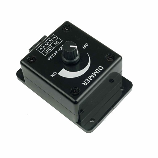 LED STMÍVAČ PWM regulátor 12V-24V 8A 96W