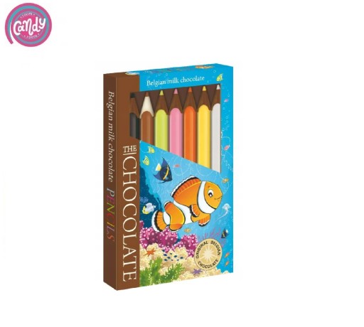 Pastelky na ryby čokoládové 100g