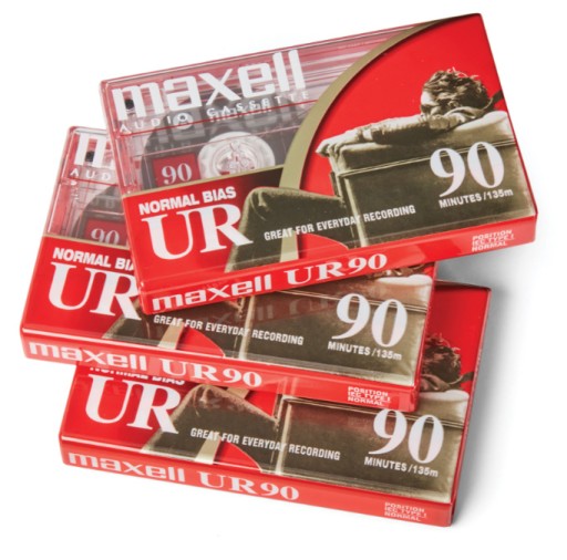 NOVÁ kazetová páska Maxell UR 90