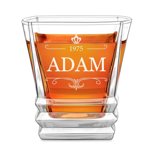 GRAVÍROVANÁ WHISKY DARČEK DO SKLA PRE OTCA