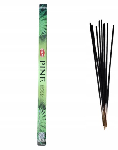 Indické vonné tyčinky HEM dlhé vonné tyčinky PINE Pine 8 ks