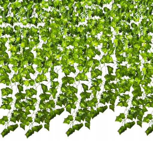 Umelý brečtan na balkónovú stenu Garland Stena z umelých rastlín 12,6 m