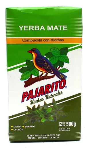 Pajarito Compuesta con Hierbas 500 g Yerba maté