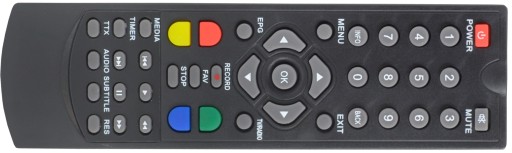 UNIVERZÁLNE DIAĽKOVÉ OVLÁDANIE PRE DEKODÉRY CABLETECH BATERIE ZDARMA