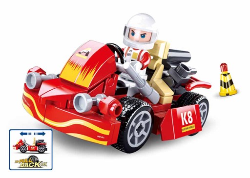 SLUBAN BLOKY GOKART AUTO MESTSKÉ AUTO S POHONOM