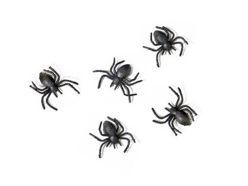 SPIDER SPIDER BLACK SET 10 KS. HALLOWEEN