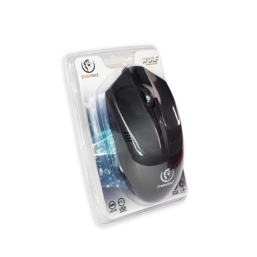 Rebeltec USB optická myš 1,8 m Wolf