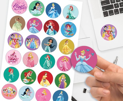 MEGA SET NÁLEPOK + DISNEY PRINCEZNÉ TETOVANIE