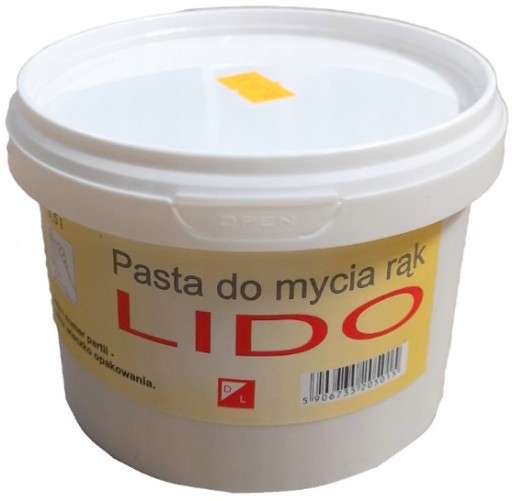LIDO pasta na umývanie rúk 0,5l BOZP dielňa SKVELÁ