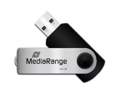Reverzibilná USB 2.0 pamäťová jednotka MediaRange 64 GB