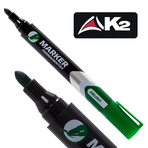 Permanentný popisovač fixačný fix K2 GREEN stavebný popisovač 1 ks
