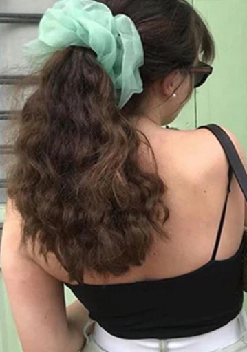 SCHRUNSINE TULLE GUMA NA VLASY PRE DIEVČATÁ