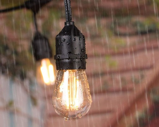 E27 LED žiarovka Edison DEKORATÍVNA guľa 100lm 1W TEPLÁ