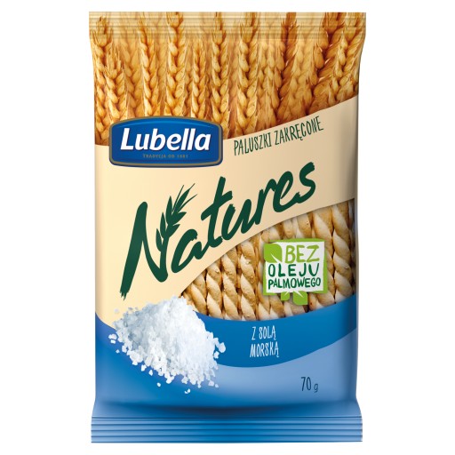 Twisted sticks s morskou soľou Lubella Natures 70g
