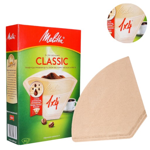 Papierové filtre na kávu Melitta Classic | krabica | 80 ks.