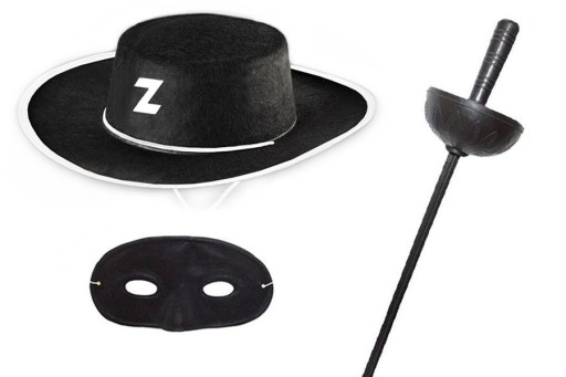 Zorro súprava s mečom