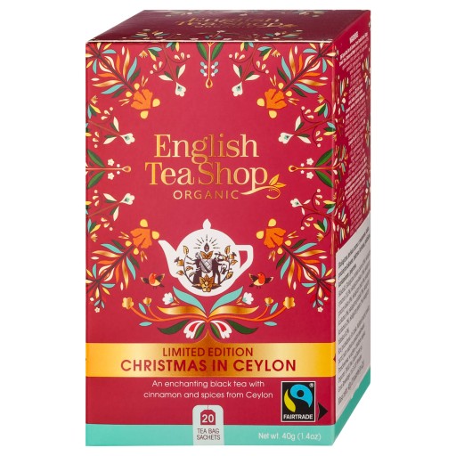 English Tea Shop Vianočná čajová súprava 20x2g DARČEK