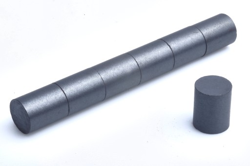 Cylindrický feritový magnet MW 8x10 F30, sada 50 kusov
