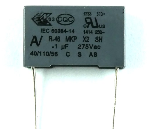 Arcotronics Fólia 100nF 10% 275V AC 10ks