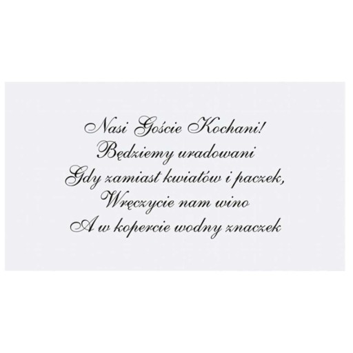 Pozvánky naši milí hostia 25 ks