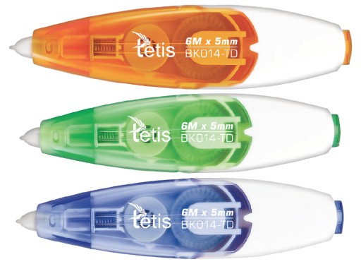 Korekčná páska 5mm x 6m + vložka Tetis BK014-TD