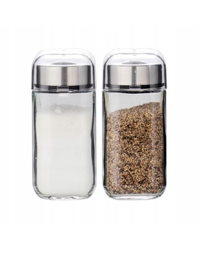 SÚPRAVA SOL A PAPRIKA SKLENENÁ PAPRIKA