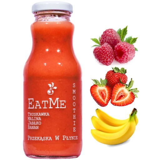 Ovocné smoothie 100% EATME Pink, 250ml