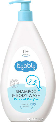 BEBBLE Šampón a gél na umývanie tela 400 ml