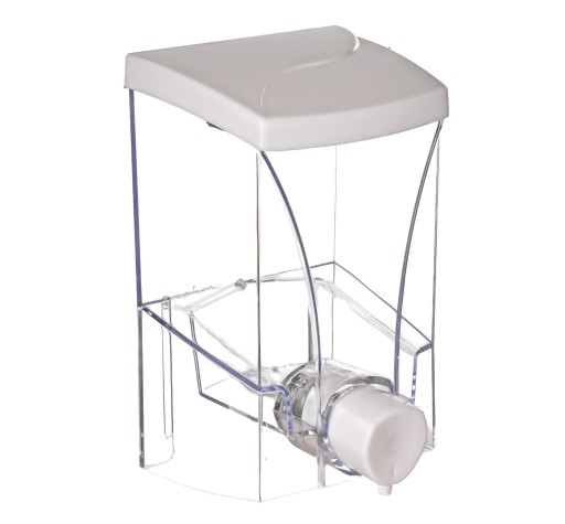 DÁVKOVAČ NA MYDLO GÉL NA MYDLO NA NÁSTENKU S TLAČIDLOM 500ml (T1)