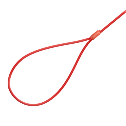 Lano PVC Oceľový kábel s očkami Slučky 5mm 60cm 0,6m