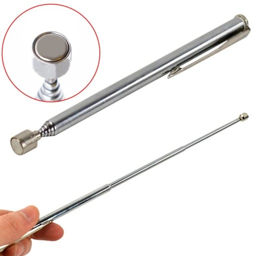 TELESKOPICKÝ MAGNETICKÝ UCHOVÁVAČ GULIČKOVÝ MAGNET 65 cm TELESKOPOVÝ MANIPULÁTOR