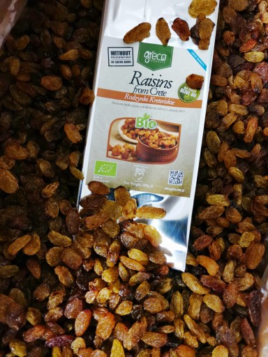 SULTAN Hrozienka Z KRÉTY BIO 200g - GReco Products