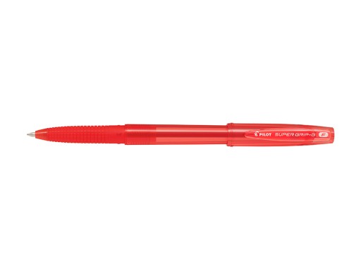 Olejové pero PILOT SUPER GRIP G, červené