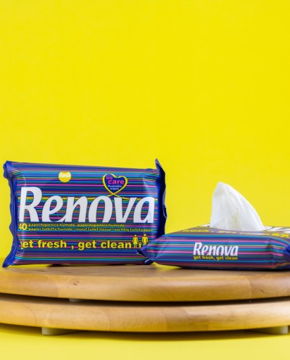 Renova vlhčený toaletný papier 40 kusov