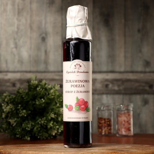 Brusnicový sirup Brusnicový Poezja 315 g