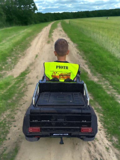 Detská reflexná vesta s menom a vzormi