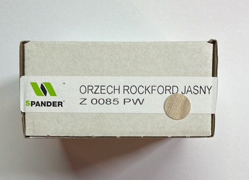 Kronospan K Nábytková zátka - 085 PW Svetlý orech Rockford