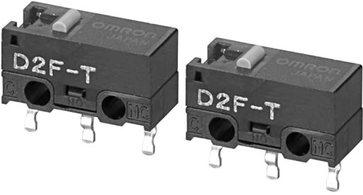 2x TLAČIDLO MYŠI OMRON D2F-01F JAPONSKÉ MIKROSTICKÉ