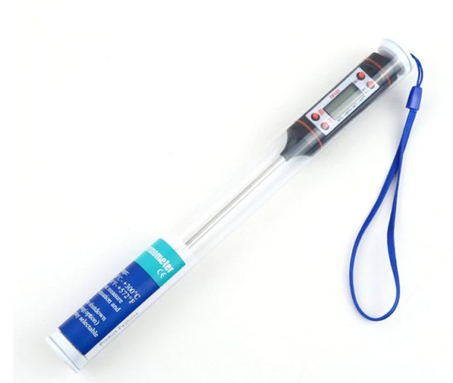 Univerzálny LCD teplomer s hrotom