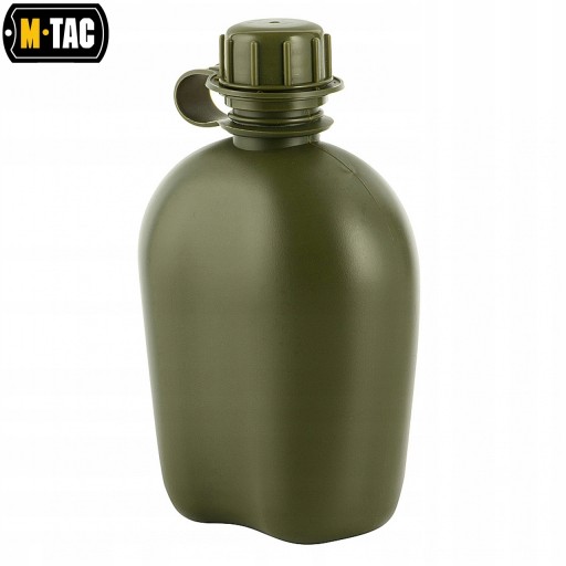 Vojenská turistická jedáleň, fľaša na vodu, jedáleň M-Tac 1 l Olive