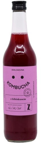 KOMBUCHA S IBIŠTEKOM, BEZLEPKOVÁ, BIO 500 ml - ZA