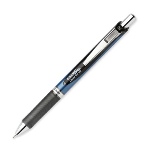 Gélové pero PENTEL ENERGEL BLN-75, čierne