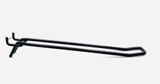 ZÁVĚSNÝ HÁK POLIČNÝ HÁK ČIERNA 230MM 4,2MM
