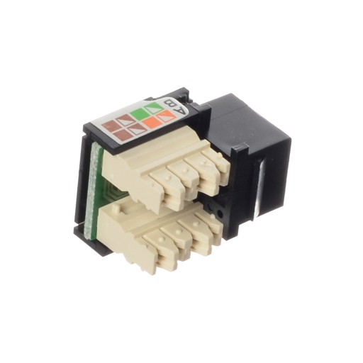 Keystone modul Lanberg, zásuvka RJ45 -> LSA bezn